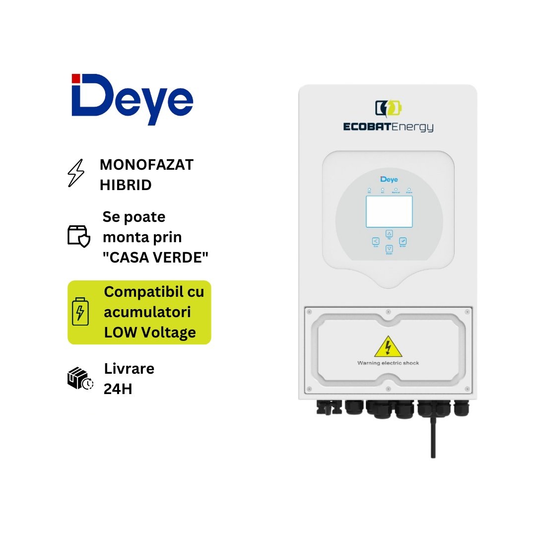 Invertor Deye Hibrid SUN-6K-SG05LP1-EU
